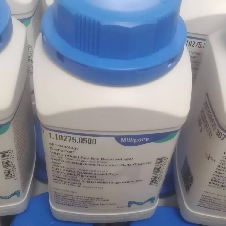 1.10275.0500 德国默克紫红胆盐葡萄糖琼脂培养基